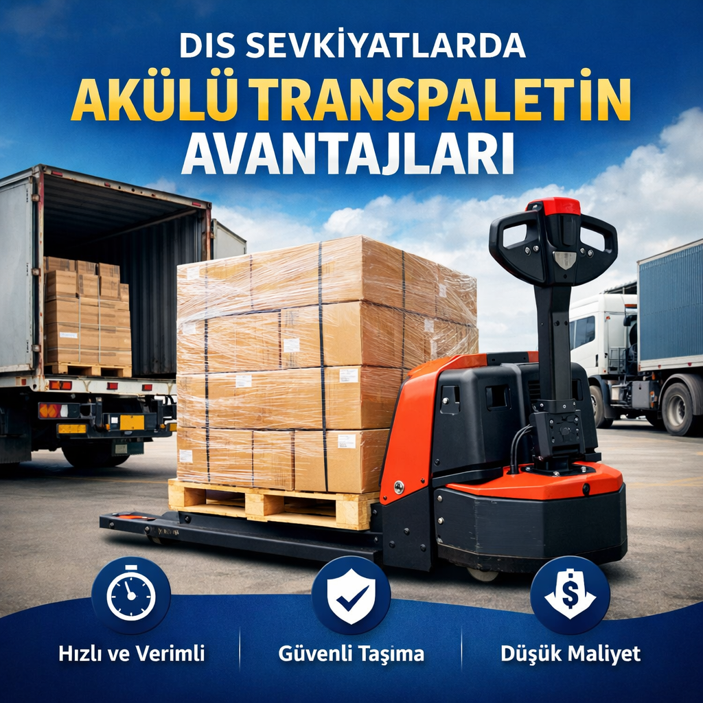 Dış Sevkiyatlarda Akülü Transpalet Kullanmanın Avantajları