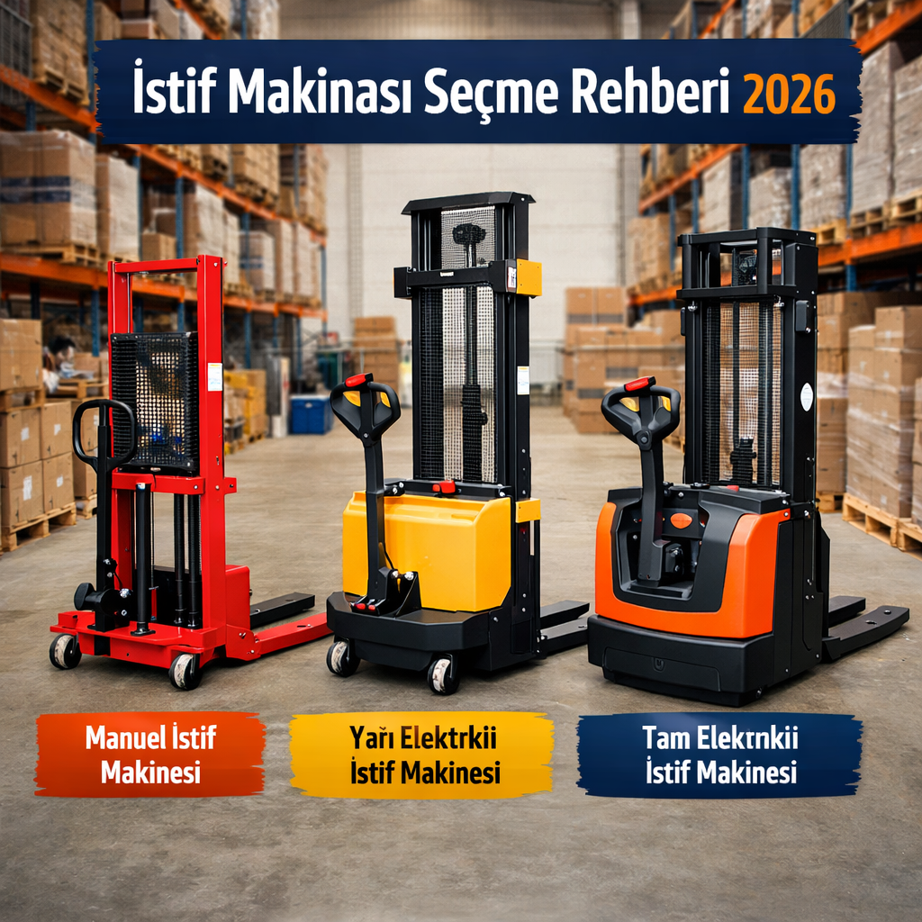 2026 İstif Makinası Seçme Rehberi: Depo İçin Doğru İstif Makinası Nasıl Seçilir?